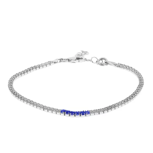 Capri Morocco Dream Zafír 925 Ezüst  0.19ct Tennis Karkötő