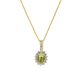 Capri Venezia Dream Olivin 14kt  0.9 ct nyaklánc és medál