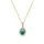 Capri Venezia Dream Smaragd 14kt  0.7 ct nyaklánc és medál