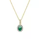 Capri Venezia Dream Smaragd 14kt  0.7 ct nyaklánc és medál