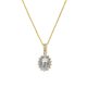 Capri Venezia Dream Topáz  14kt  0.98ct nyaklánc és medál