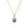 Capri Venezia Dream London Blue Topáz  14kt  1.28ct nyaklánc és medál