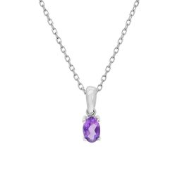   Capri One&Only Ametiszt 925 Ezüst 0.73ct nyaklánc és medál