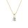 Capri Four Points Topáz 14kt  0.31ct nyaklánc és medál