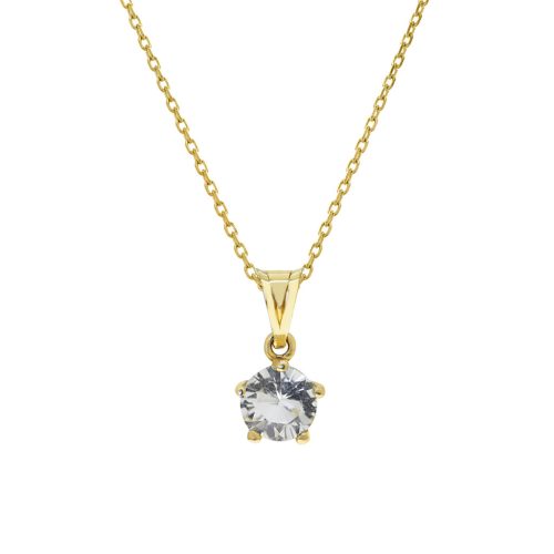 Capri Six Points Topáz 14kt  0.71ct nyaklánc és medál