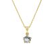 Capri Six Points Topáz 14kt  0.71ct nyaklánc és medál