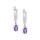 Capri One&Only Ametiszt 14kt  925 Ezüst  0.81ct Fülbevaló