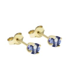 Capri Simple Elegance Tanzanit 14kt  0.75ct Fülbevaló