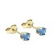 Capri Simple Elegance Topáz 14kt  0.70ct Fülbevaló