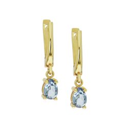   Capri One&Only Topáz 14kt Aranyozott 925 Ezüst  0.87ct Fülbevaló
