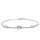 Capri Oslo Topáz  925 Ezüst  0.8 ct Tennis Karkötő