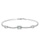 Capri Oslo Topáz  925 Ezüst  0.8 ct Tennis Karkötő