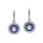 Capri Grotta Azzurra Topáz 925 Ezüst 0.70 ct Fülbevaló