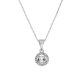 Capri One&Only Topáz  925 Ezüst 1.07ct nyaklánc és medál