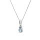 Capri One&Only Topáz 925 Ezüst 0.44ct nyaklánc és medál