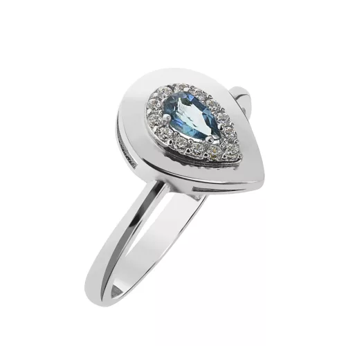 Capri Tokyo Dream Topáz  14kt  0.22 ct gyűrű