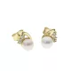 Capri Tahiti Dream Igazgyöngy és gyémánt 14kt  0.09 ct Fülbevaló