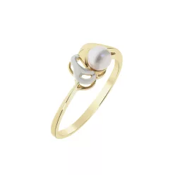 Capri Vulcano Igazgyöngy  14kt 4.1 mm gyűrű