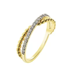 Capri Axioma Gyémánt 14kt  0.19ct Eljegyzési gyűrű